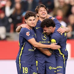 Las mejores imágenes de la victoria del Atleti en Montilivi