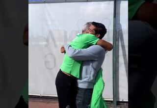 “El crá”: Matías Fernández visitó al Sporting de Lisboa y fue recibido así