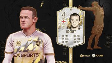 FIFA 22 da la bienvenida a Wayne Rooney, nuevo icono de Ultimate Team