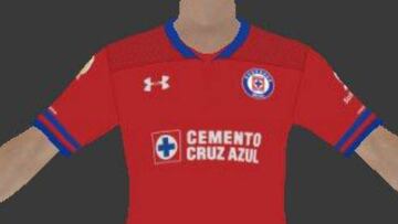 Debido a que en la plantilla de La M&aacute;quina aparecen cuatro jugadores de La Roja, as&iacute; lucir&iacute;a un hipot&eacute;tico uniforme de los cementeros.