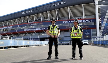 Ambientazo y seguridad en Cardiff