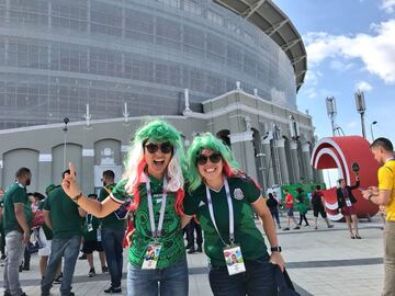 México vs. Suecia: El ambiente y color previo al partido