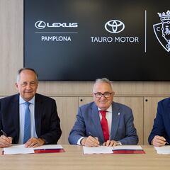 Osasuna alcanza un acuerdo de patrocinio con Toyota Tauro y Lexus Pamplona