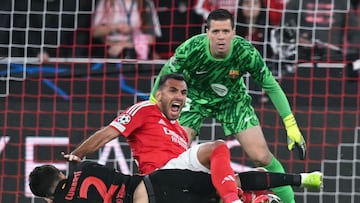 Szczesny, gran héroe del Barcelona ante el benfica, en Da Luz.