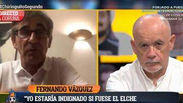 Vázquez, en El Chiringuito: "El más beneficiado es el que ha cometido el fallo"