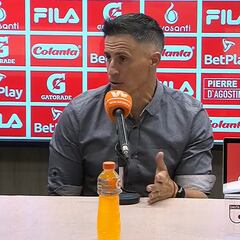 Pablo Peirano: “No se nota la edad de Hugo Rodallega”