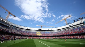 Soccer Football - LaLiga - FC Barcelona v Rayo Vallecano - Spotify Camp Nou, Barcelona, Spain - March 22, 2026 General view inside the stadium before the match REUTERS/Albert Gea