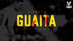 Crystal Palace sign goalkeeper Vicente Guaita