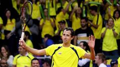 Galán y Giraldo le dan dos puntos a Colombia en Davis