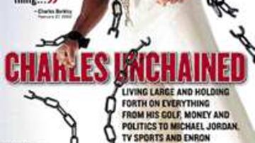 <B>ROMPE LAS CADENAS. </B>Como si de emular al veterano grupo español Jarcha se tratara, así posa Charles Barkley pidiendo un mayor compromiso social a los deportistas negros.