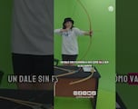 Tiene dos medallas olímpicas en Tiro con Arco, pero falló y destruyó un set de televisión
