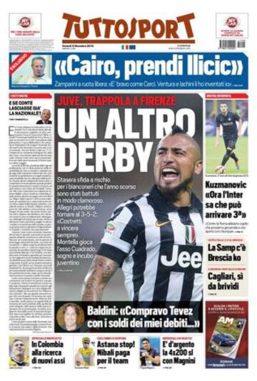 Portadas de la prensa deportiva