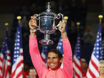 Rafa Nadal ganó a Kevin Anderson por 6-3, 6-3 y 6-4.