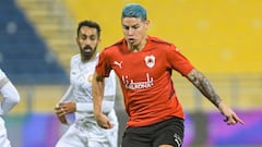 James asiste ante Al Wakrah, pero el juego se suspende