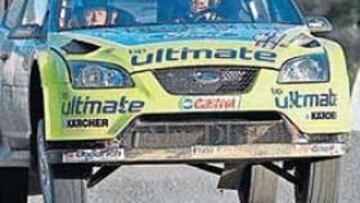 <b>A FONDO. </b>Marcus Gronholm, en la imagen pilotando el Focus, ya tenía experiencia en finales apretados.