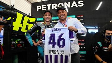 Rossi con Ronaldo.