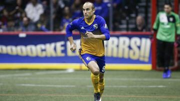 El m&iacute;tico delantero de LA Galaxy tuvo sus primeros minutos en la MASL donde dio una asistencia en la victoria de su equipo ante Tacoma Stars.