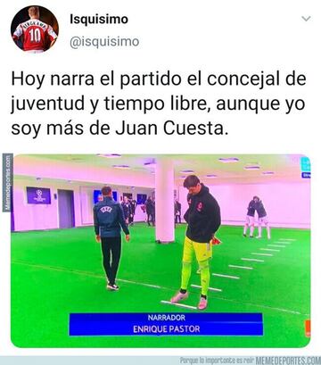 Los memes más divertidos de la jornada europea