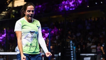 Paula Josemaría, siempre expresiva.