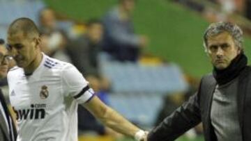 Mou se carga a Benzema