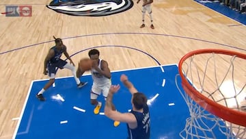 Luka se lleva una de las fotos de los Playoffs y no es buena: atentos a lo que le hicieron