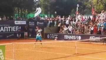 La primera de muchas: asi celebró Alcaraz su triunfo en Trieste