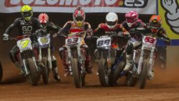 El Superprestigio Dirt Track es puro espectáculo.