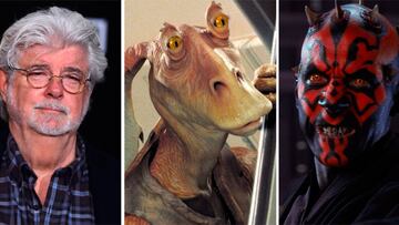 George Lucas sobre Star Wars: ¡°La amenaza fantasma y Jar Jar son mis favoritos¡±