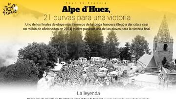 Los secretos de Alpe d'Huez, la montaña mítica del ciclismo