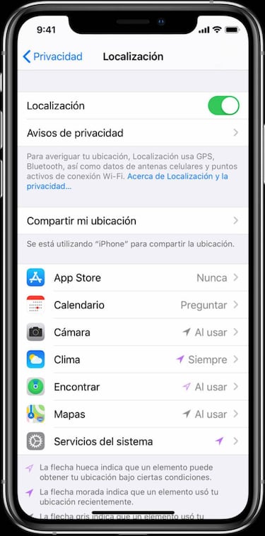 Asi se evita que tu iPhone sepa dónde estas siempre