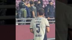 Loyola le regaló el short a un hincha rival y después se desató el caos: esto pasó