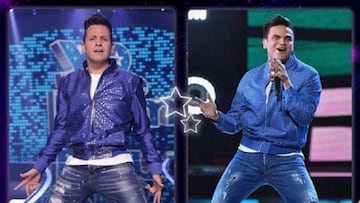 Silvestre Dangond cantó junto a su imitador de Yo me llamo.