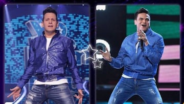 Silvestre Dangond cant&oacute; junto a su imitador de Yo me llamo.