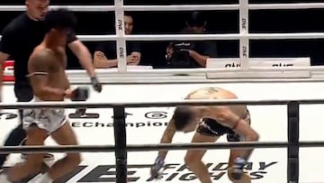 Un español recibe uno de los KO ilegales más escalofriantes que se recuerdan: peligrosísimo