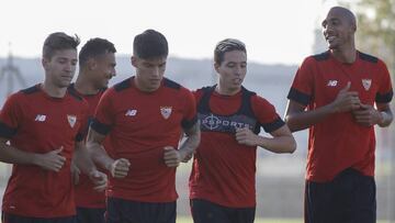 El Sevilla vuelve al trabajo con Nasri como novedad
