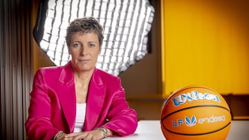 Elisa Aguilar, presidenta de la Federación Española de Baloncesto.