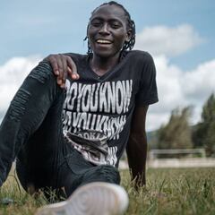 Wambui: "¿Por qué los hombres con testosterona baja no compiten con mujeres?"