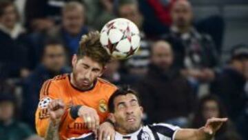 Rams, en lucha con Tévez.