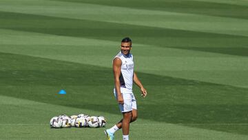 MADRID, SPAIN - AUGUST 19: Carlos Henrique Casemiro of Real Madrid during training day at Ciudad Deportiva Real Madrid on Aug 19, 2022, in Madrid, Spain. (Photo By Irina R. Hipolito/Europa Press via Getty Images)