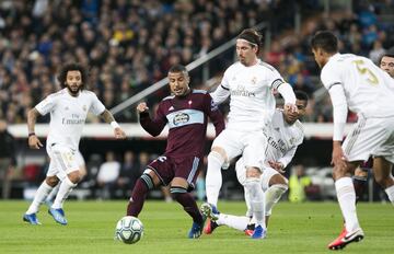 Rafinha y Sergio Ramos.