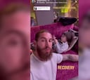 Ramos muestra su recuperación... y atentos al abdomen de su hijo