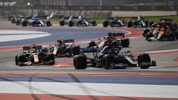 La F1 en Austin.