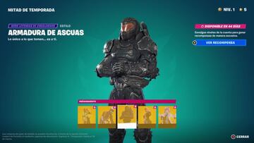 Pase de Batalla de Fortnite Capítulo 4 - Temporada 1: Mitad de Temporada