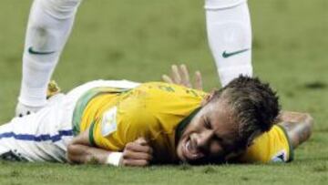 Scolari: "Neymar dijo que no sentía las piernas, fue un shock"