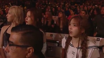 El grupo K-Pop Nimxx vio el show de Myriam Hernández en Viña y su reacción impacta a Chile