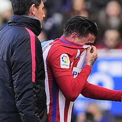 Preocupación por Giménez; Correa sólo tiene un golpe