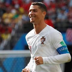 Cristiano comanda la victoria de Portugal sobre Marruecos