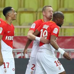 El Mónaco golea al Dijon y se reafirma como segundo