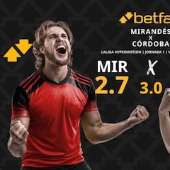 CD Mirandés vs. Córdoba CF: horario, dónde ver, pronósticos y clasificación