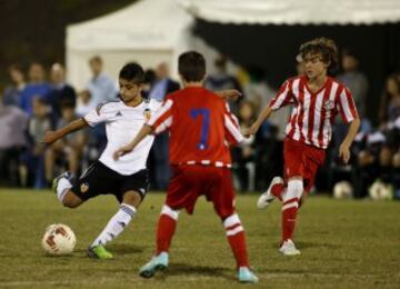 La final midió al Atlético de Madrid y al Valencia. 